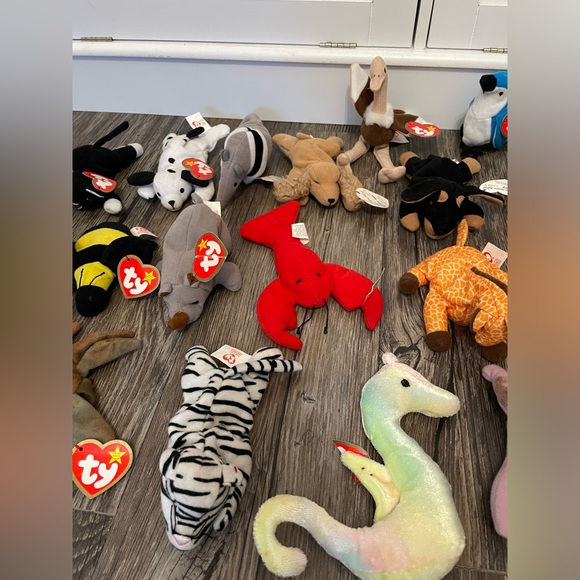 Vintage 90s Ty Beanie Babies Bundle - Picture 4 of 11